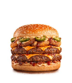 BBQ Tex Mex Burger 2 Patty