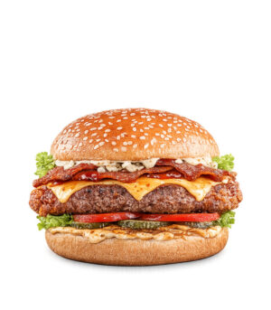 Signature beef burger